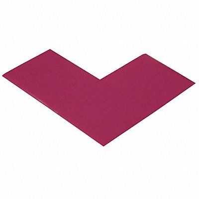 MIGHTY LINE ANGLE3RP K3731 Floor Tape Purple 3 inx6 in L PK100