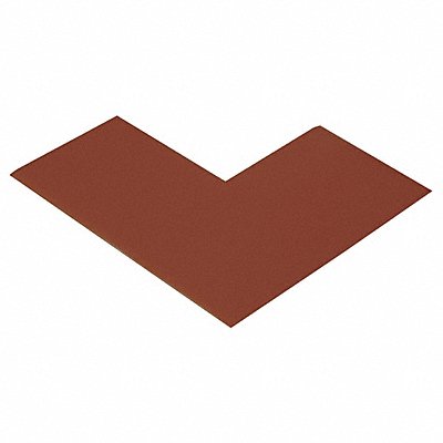 MIGHTY LINE ANGLE3RBRN K3731 Floor Tape Brown 3 inx6 in L PK100