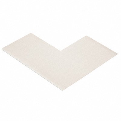 MIGHTY LINE ANGLE3W K3731 Floor Tape White 3 inx6 in L PK100