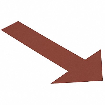 MIGHTY LINE ARROW10BRN K3732 Floor Tape Brown 6 inx10 in Arrow PK50