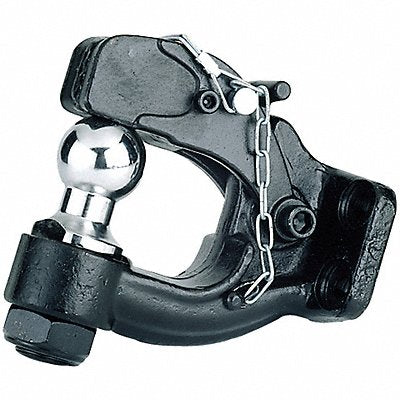 REESE 7411720 Pintle Hook and Ball Steel 7 in