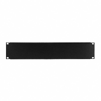 MONOPRICE 7262 Blank 2U Panel 3.5 H x 19 W x 1 D