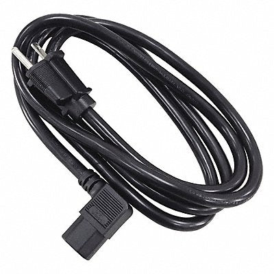 GRAINGER 20PX05ID PC Powr Cord 5-15P IEC C13 6 ft Blk 13A