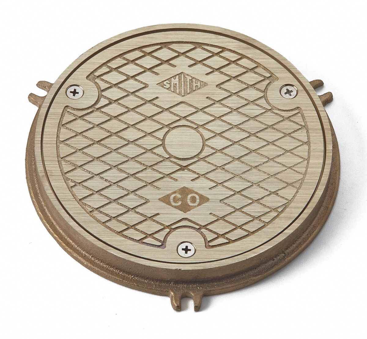 JAY R. SMITH MFG. CO 481006 Cleanouts Floor Access Cover 6-1/2 in.