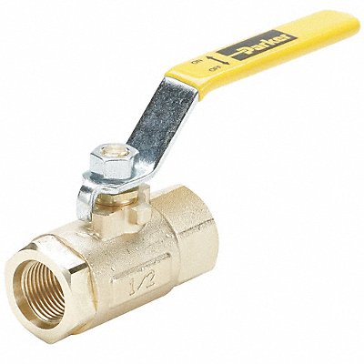 GRAINGER XV506P16 Manual 2-Way Ball Valve SAE Brass
