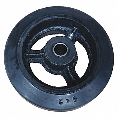 DAYTON MH34D65001G Mold-On Rubber Wheel 6