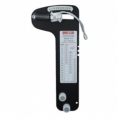 LOCOLOC PT2 Wire Rope Tension Gauge 180 to 2 000 lb