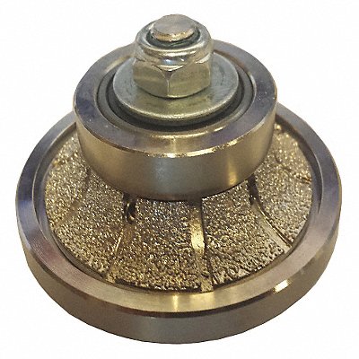 HYDRO-HANDLE 38RPW Profile Wheel Stainless Steel 4 in.