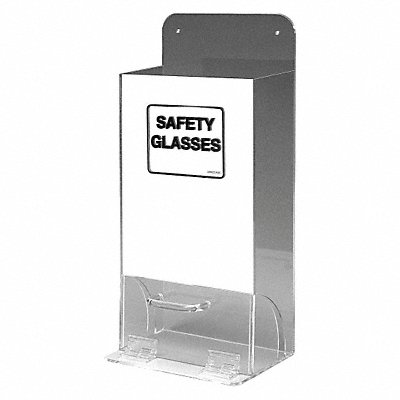 BRADY MVSDM Protective Eyewear Dspnsr 18in.H Acrylic
