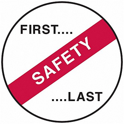 BRADY 42242 Hard Hat Emblem Label 4 Labels 2in Dia