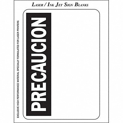 BRADY 12931 Sign and Label Blanks 7inHx10inW PK25