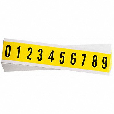 BRADY 3430KIT Letter Labels Kit 1in.H Character PK25