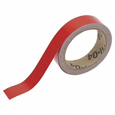 BRADY 105980 Pipe Marking Tape Red 2in W 30ft Roll L