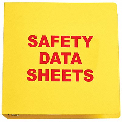 BRADY BR824A Binder Material Safety Data Sheets