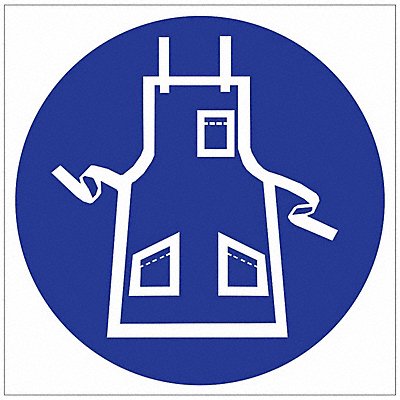BRADY 58535 RTK Pictogram Label 3/4 in H PK36