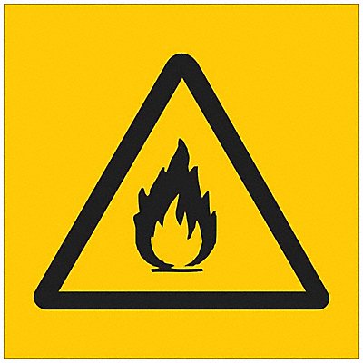 BRADY 58580 RTK Pictogram Label 3/4 in H PK36
