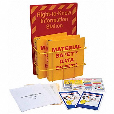 BRADY 106345 Right to Know Compliance Centr Polystyrn