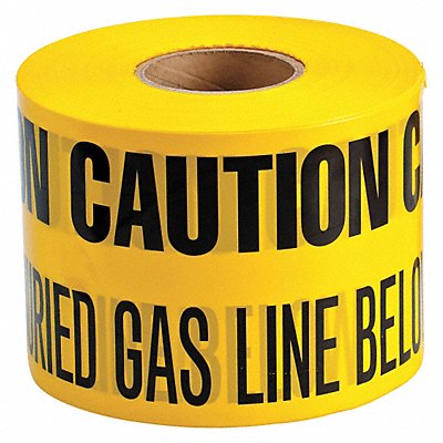 GRAINGER 91294 Undrgrnd Mrkng Tape Yllw 1 000 ft L 6 in