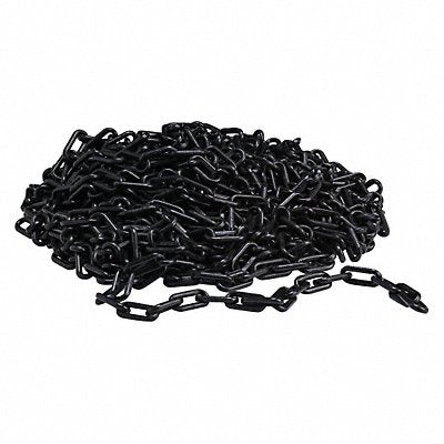GRAINGER 78268 Plastic Chain 2 In x 100 ft Black