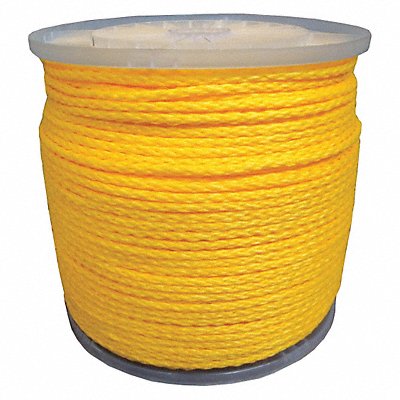 GRAINGER 20TL63 General Purpose Utility Rope 1/4 Dia.x1 000 L