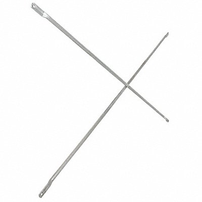 METALTECH MMC4884 Scaffold Crossbrace 84inLx2inWx48inH
