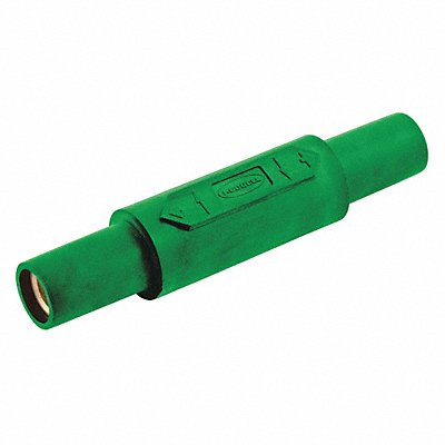 HUBBELL HBL15DFGN Double Connector Female-Female Grn