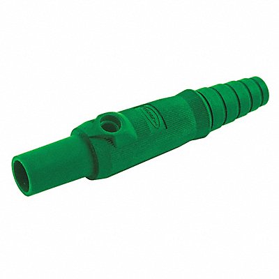 HUBBELL HBL15FBGN Single Pole Connector Body F Green
