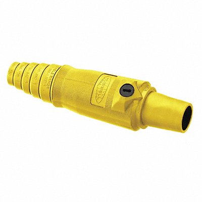 HUBBELL HBL400FY Connector 3R 4X 12 Female Yellow 2/0 to 4/0