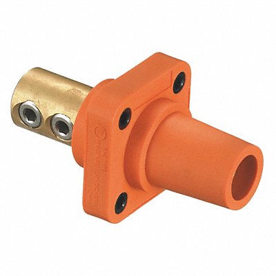 HUBBELL HBLFRO Receptacle Orng Female 4-4/0 Taper Nose