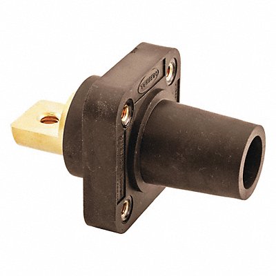 HUBBELL HBLFRBBN Receptacle Brwn Female Taper Nose