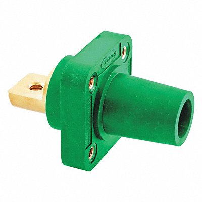 HUBBELL HBLFRBGN Receptacle Grn Female Taper Double Set
