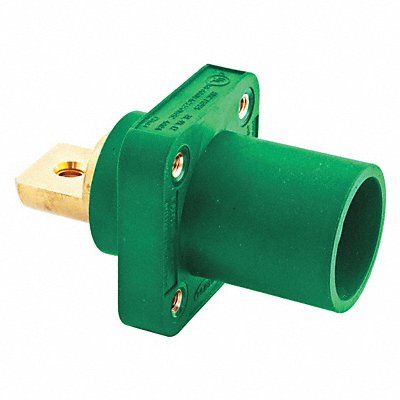 HUBBELL HBLMRBGN Receptacle Grn Male Taper Nose Ser 16