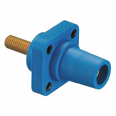 HUBBELL HBLFRSCBL Receptacle Blue Female Stud Taper Nose