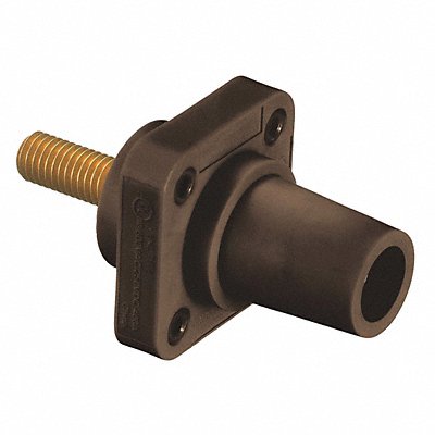 HUBBELL HBLFRSBN Receptacle 600VAC/250VDC Brown Female