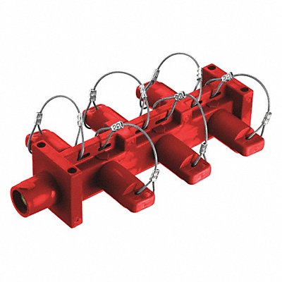 HUBBELL HBL7DBR Distribution Block 600VAC/250VDC Brwn