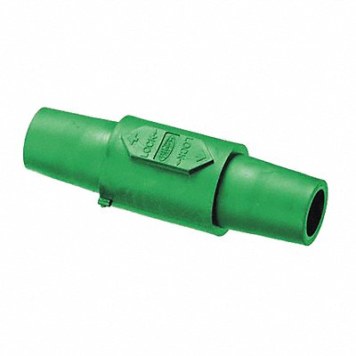 HUBBELL HBLDFGN Double Connector Grn Female-Female Taper