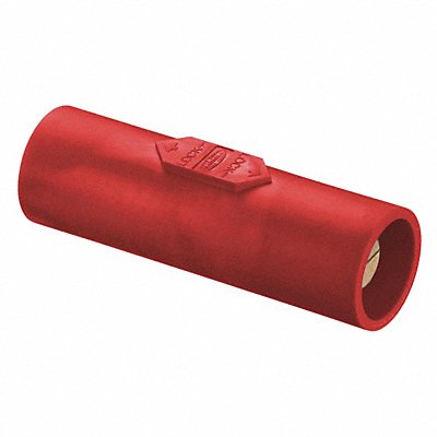 HUBBELL HBLDMR Double Connector 600VAC/250VDC Red