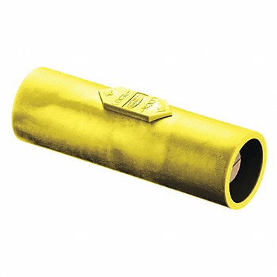 HUBBELL HBLDMY Double Connector 600VAC/250VDC Yellw