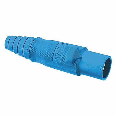 HUBBELL HBLMBBL Single Pole Connector Body M Blue
