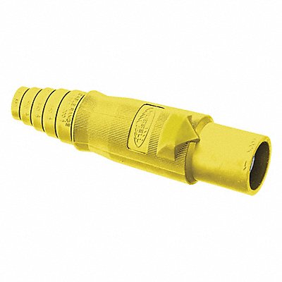 HUBBELL HBLMBY Single Pole Connector Body M Yellow