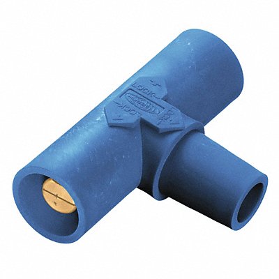 HUBBELL HBLPTBL Paralleling Tee Blu Female-Male-Male
