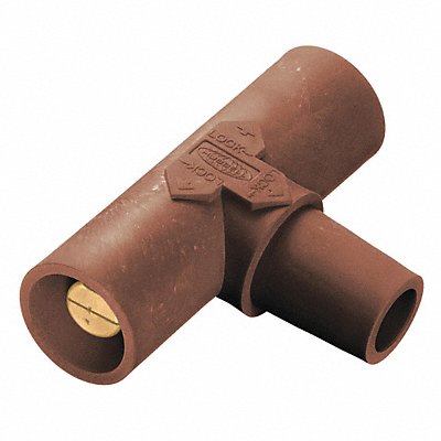 HUBBELL HBLPTBN Paralleling Tee Brn Female-Male-Male