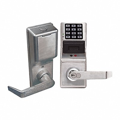 TRILOGY PDL4100US26D Electronic Lock Satin Chrome 12 Button