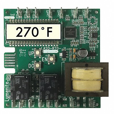 LUMENITE LASD4011 Level/Temp Controller LCD 120/240VAC