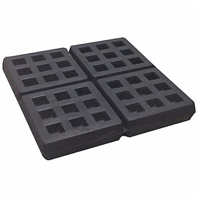 MASON 20UZ19 Vibration Isolation Pad 2400lb PK2