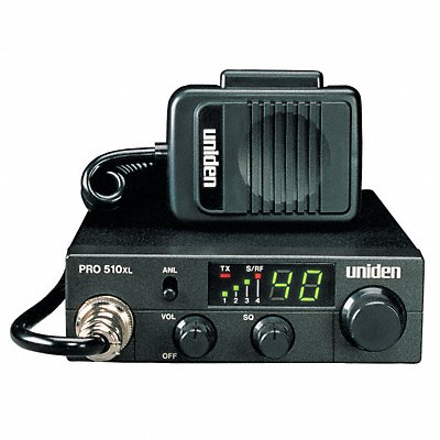 UNIDEN PRO510XL CB Radio Compact Black