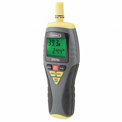 GENERAL EP8709 Temperature Humidity Meter