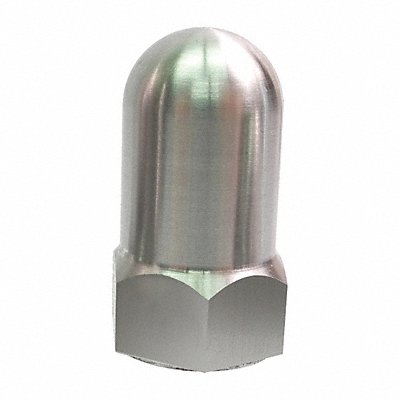 ACCURATE MANUFACTURED PRODUCTS GROUP Z0332188EP Dome Nut Flattened High Crown Plsh SSt 3/8 -16 1.3125 1