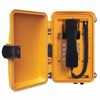 FHF 1126450190 Weatherproof Telephone Yellow