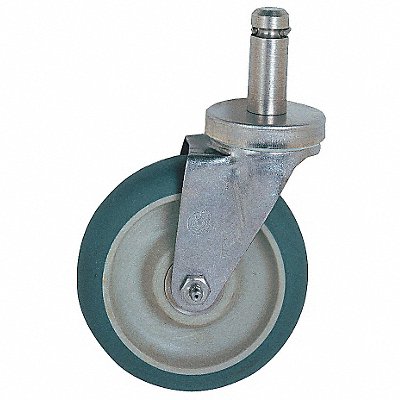 METRO 5MDXA Swivel Stem Caster H 5 In w/Donut Bumper